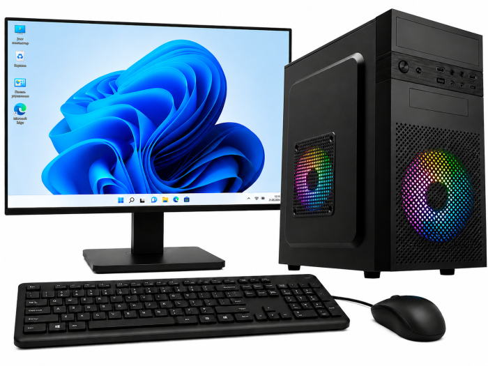 Комп'ютер Intel Core i5 + Монітор 24 + Клавіатура та миша / Гарантія 12 міс