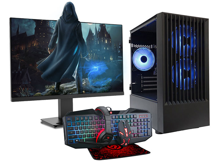 Core i7 + Монiтор 24" / GTX 1650 / 16 ГБ RAM (Iгровий комплект ПК 6 в 1)