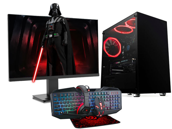 Core i7 + Монiтор 24" / RX 570 / 16 ГБ RAM (Iгровий комплект ПК 6 в 1)