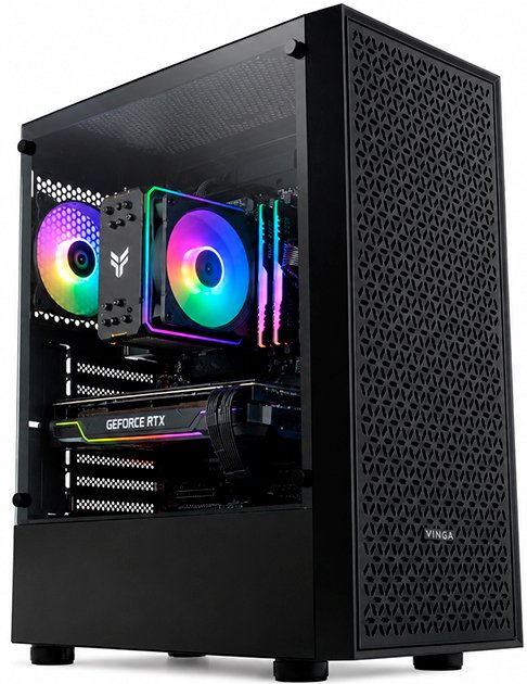 Ігровий ПК Ryzen 5 / GeForce RTX 3050 / 16 DDR4 / SSD 128 ГБ + HDD 1000 ГБ / Гарантія 12 міс