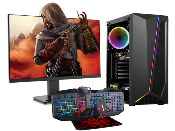Core i5 + Монiтор 24" / RX 5500 XT / 16 ГБ RAM (Iгровий комплект ПК 6 в 1)
