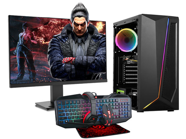 Core i7 + Монiтор 24" / RX 5500 XT / 16 ГБ RAM (Iгровий комплект ПК 6 в 1)